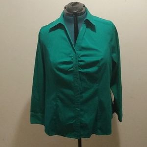 Lane Bryant button down shirt